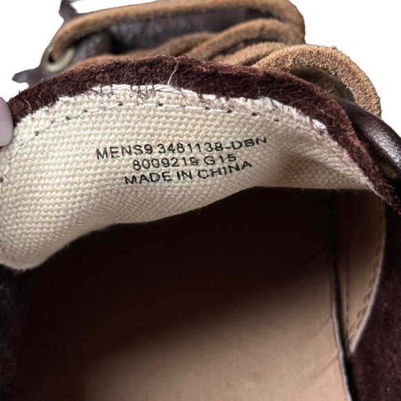 FRYE Greene Low‎ Lace Sneaker Dark Brown Men's US Sz 9 - Picture 6 of 10